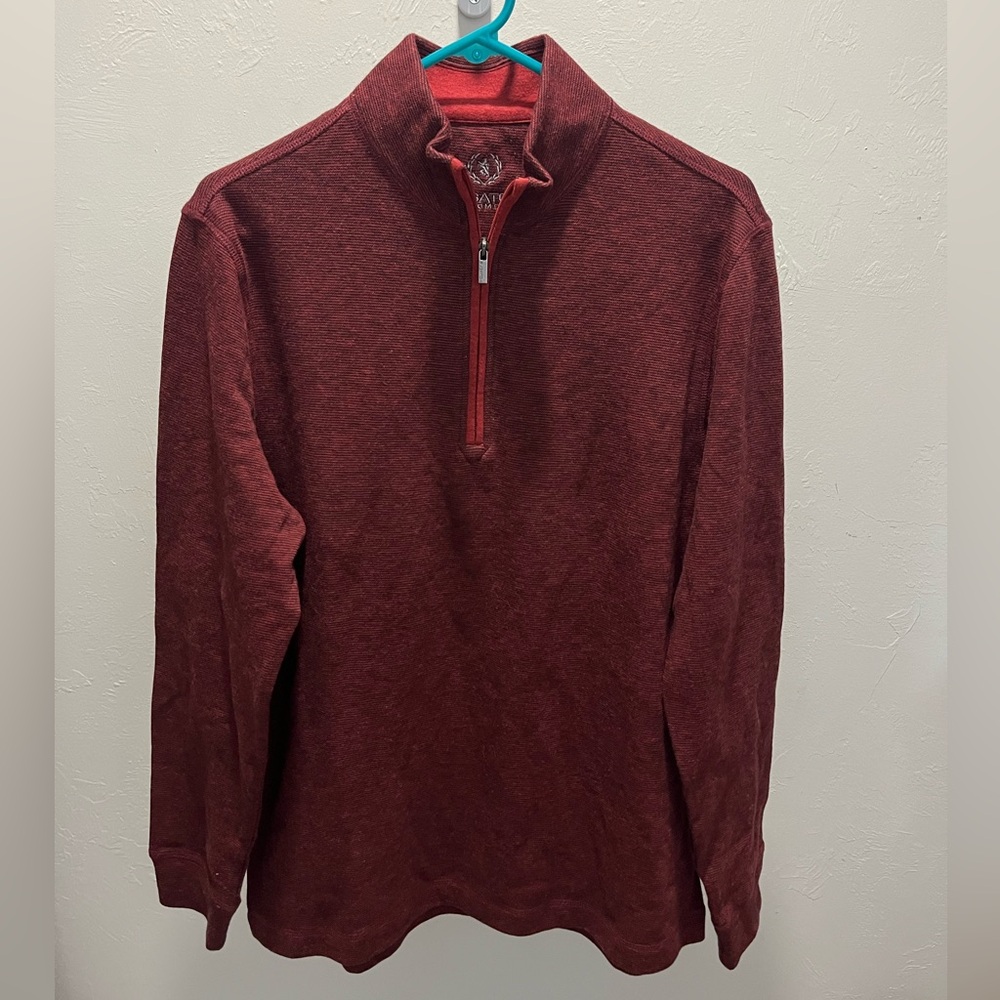 Men’s Bugatchi Zip-Up Sweater